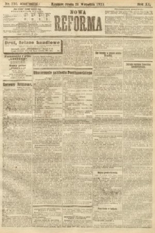 Nowa Reforma. 1921, nr 216