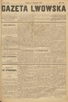 Gazeta Lwowska. 1905, nr 176