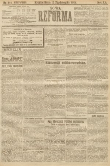Nowa Reforma. 1921, nr 234
