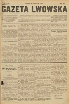 Gazeta Lwowska. 1905, nr 177