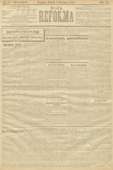Nowa Reforma. 1921, nr 277