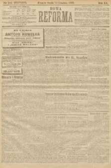 Nowa Reforma. 1921, nr 286