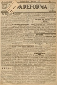 Nowa Reforma. 1927, nr 74