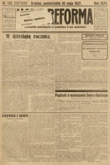 Nowa Reforma. 1927, nr 122