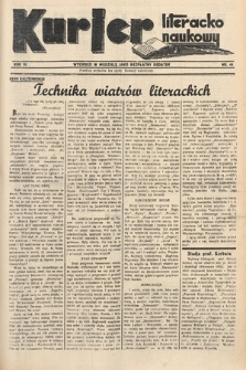 Kurjer Literacko-Naukowy. 1935, nr 44