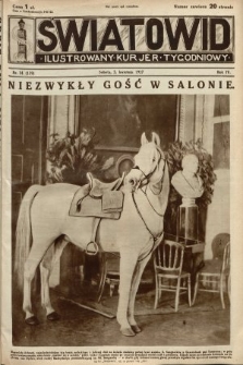 Światowid : ilustrowany kurjer tygodniowy. 1927, nr 14