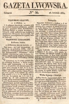 Gazeta Lwowska. 1832, nr 50