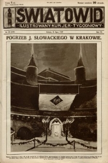 Światowid : ilustrowany kurjer tygodniowy. 1927, nr 27