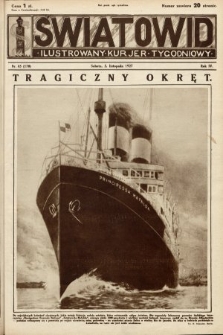 Światowid : ilustrowany kurjer tygodniowy. 1927, nr 45