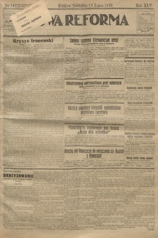 Nowa Reforma. 1926, nr 161