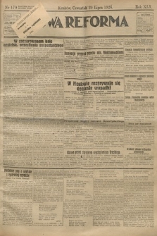 Nowa Reforma. 1926, nr 170