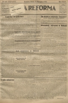 Nowa Reforma. 1926, nr 181