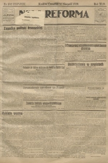 Nowa Reforma. 1926, nr 182