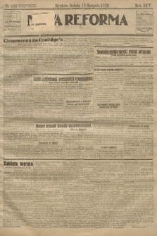 Nowa Reforma. 1926, nr 184