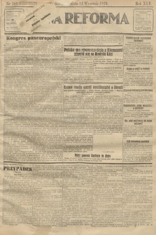 Nowa Reforma. 1926, nr 209