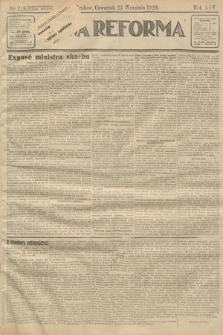 Nowa Reforma. 1926, nr 218