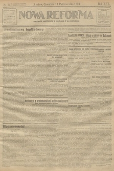 Nowa Reforma. 1926, nr 237