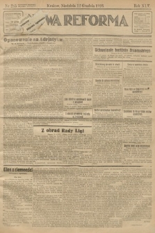 Nowa Reforma. 1926, nr 285