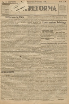 Nowa Reforma. 1926, nr 288