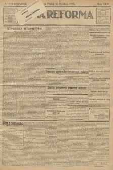 Nowa Reforma. 1926, nr 289