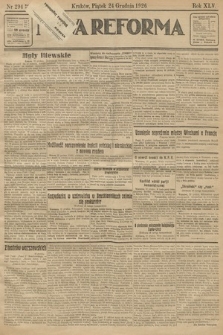 Nowa Reforma. 1926, nr 294
