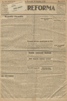 Nowa Reforma. 1926, nr 298