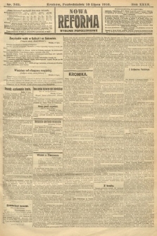 Nowa Reforma (wydanie popołudniowe). 1916, nr 342