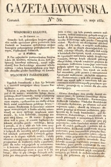 Gazeta Lwowska. 1832, nr 59