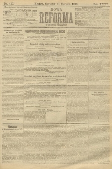 Nowa Reforma (wydanie poranne). 1916, nr 437