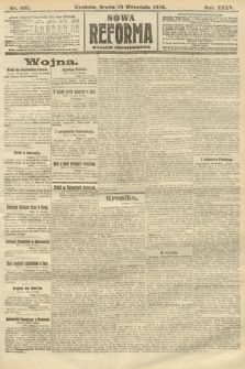 Nowa Reforma (wydanie popołudniowe). 1916, nr 461