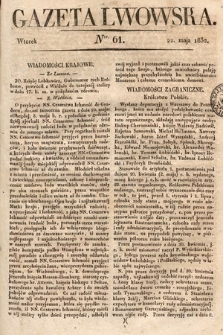 Gazeta Lwowska. 1832, nr 61