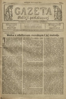 Gazeta Policji Państwowej. 1920, nr 8