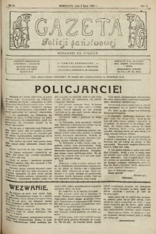 Gazeta Policji Państwowej. 1920, nr 27