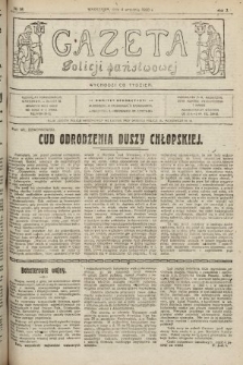 Gazeta Policji Państwowej. 1920, nr 36