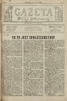 Gazeta Policji Państwowej. 1920, nr 49