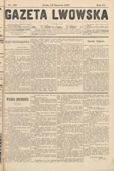 Gazeta Lwowska. 1907, nr 132