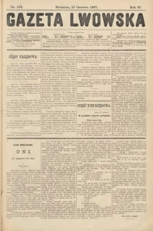 Gazeta Lwowska. 1907, nr 136
