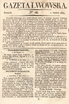 Gazeta Lwowska. 1832, nr 68