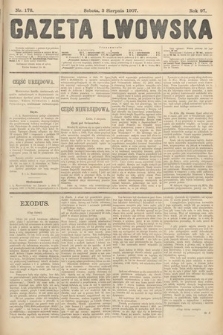 Gazeta Lwowska. 1907, nr 176