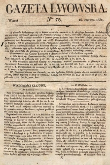 Gazeta Lwowska. 1832, nr 75