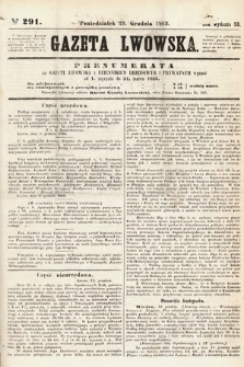 Gazeta Lwowska. 1863, nr 291