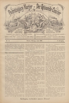 Podróżujący Kurier = Reisende Courier. 1908, nr 12
