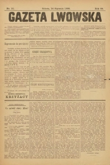 Gazeta Lwowska. 1899, nr 10