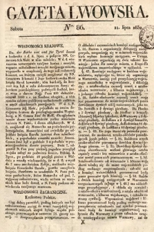 Gazeta Lwowska. 1832, nr 86