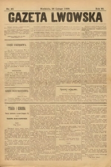 Gazeta Lwowska. 1899, nr 46