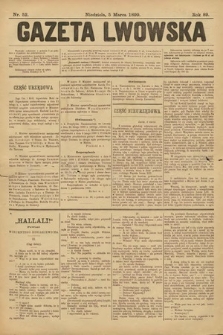 Gazeta Lwowska. 1899, nr 52