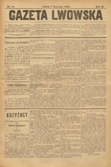 Gazeta Lwowska. 1899, nr 78