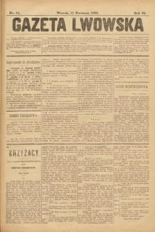 Gazeta Lwowska. 1899, nr 81