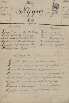 Rękopiśmienne pisemka studenckie gimnazjum św. Jacka w Krakowie redagowane przez Władysława Orkana w latach 1892-1896