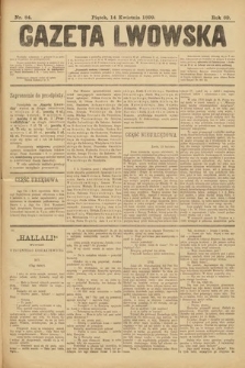 Gazeta Lwowska. 1899, nr 84